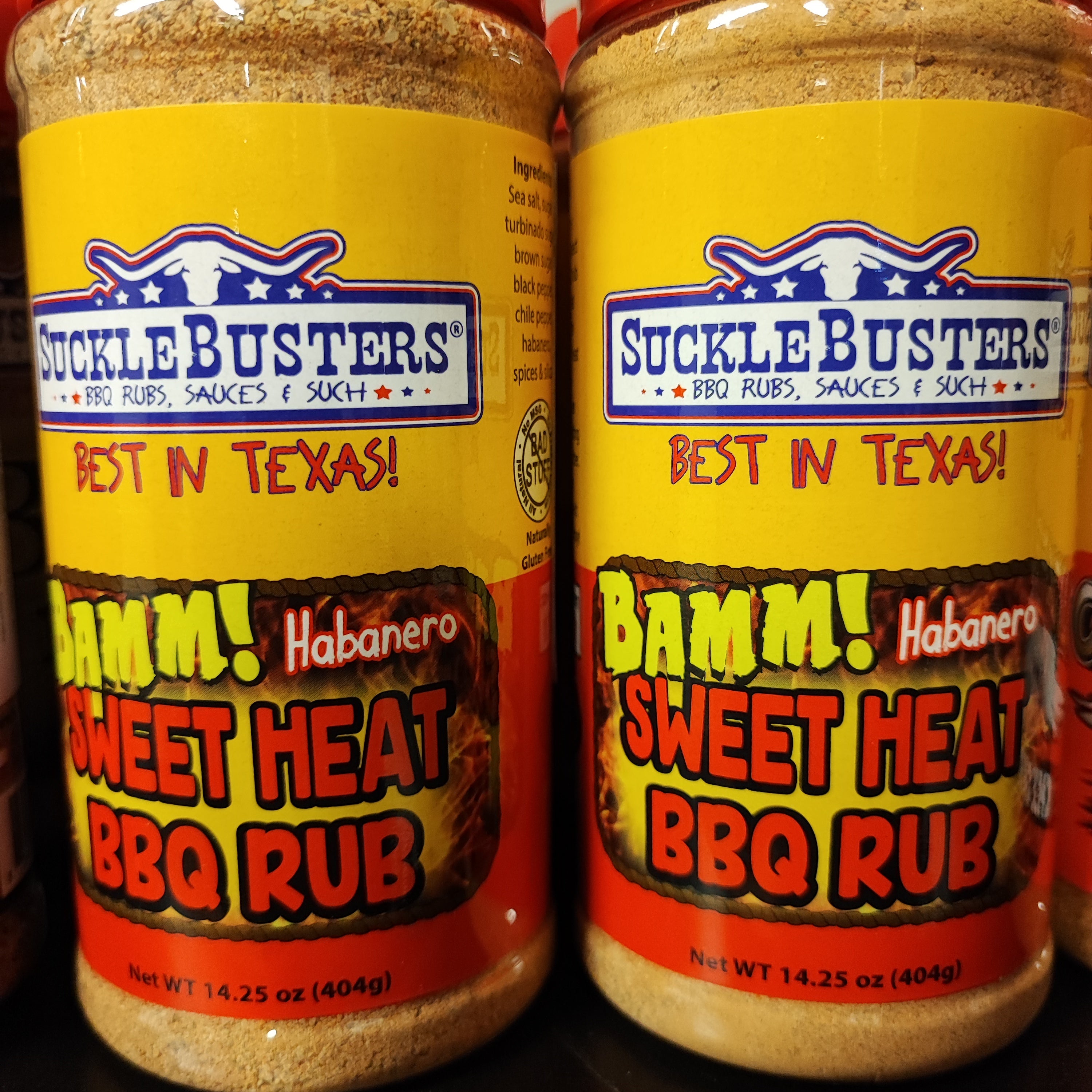 Suckle Busters Bamm! Habanero sweet heat BBQ rub